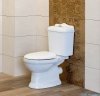 Novoterm Kerra WC Kompakt KR 13 - RETRO odpły poziomy + deska
